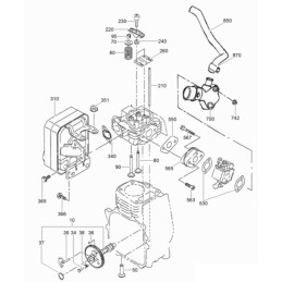 Wacker wm90 wm100 pusher rod plate 0159208
