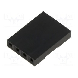 1 pcs x Amphenol Communications Solutions - 65039-033ELF - Connector: pin strips, plug, male/female, Mini-PV™, PIN: 4, 1x4