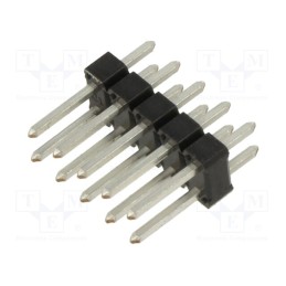 1 pcs x Amphenol Communications Solutions - 67997-410HLF - Pin header, pin strips, male, BERGSTIK II, 2.54mm, PIN: 10, THT