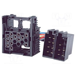 1 set x 4CARMEDIA - Spacer ring, MDF, 165mm, Subaru, impregnated,varnished, 2pcs.