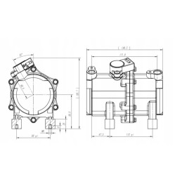 Electric air conditioning compressor 12v
