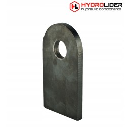 Actuator cylinder eye for welding, 20mm hole