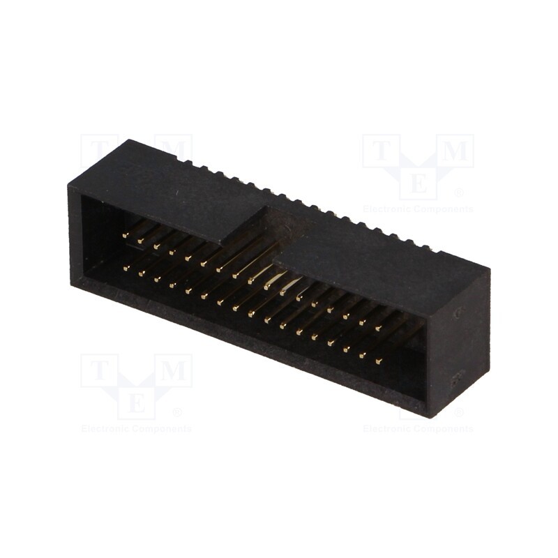 1 pcs x CONNFLY - DS1031-16-34V8B - Socket, IDC, male, PIN: 34, straight, THT, gold flash
