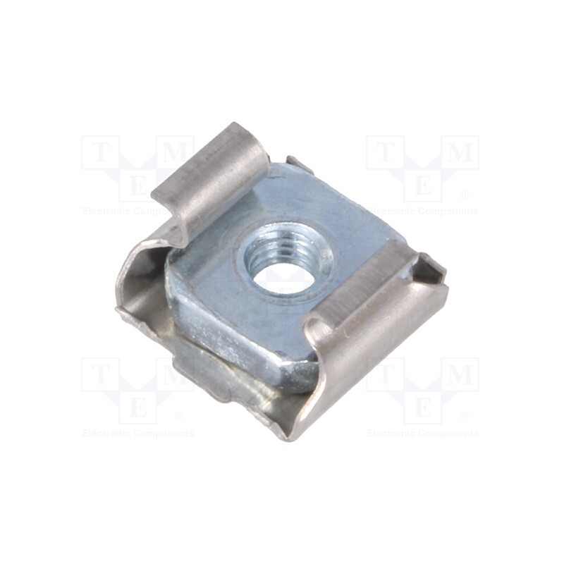 10 pcs x BOSSARD - 1538195 - Nut, cage, M3, A2 stainless steel, BN 3307