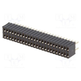 1 pcs x CONNFLY - DS1065-08-2*24S8BV - Socket, pin strips, female, PIN: 48, straight, 1.27mm, THT, 2x24