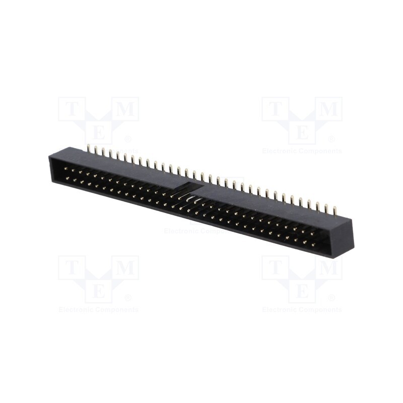 1 pcs x CONNFLY - DS1014-64MF1B - Socket, IDC, male, PIN: 64, vertical, SMT, gold flash, 2mm