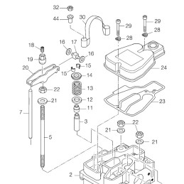 Hatz 1b20 valve guide 05119400