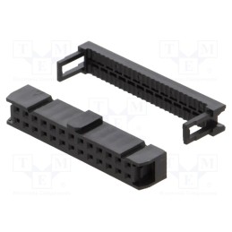 1 pcs x Amphenol Communications Solutions - T812126A100CEU - Plug, IDC, female, PIN: 26, without strain relief, IDC, 1.27mm