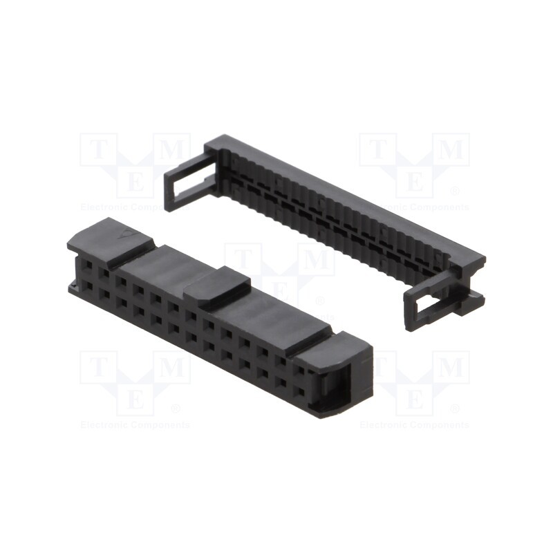 1 pcs x Amphenol Communications Solutions - T812126A100CEU - Plug, IDC, female, PIN: 26, without strain relief, IDC, 1.27mm