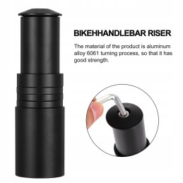 2pcs bicycle stem risers bicycle handlebar risers
