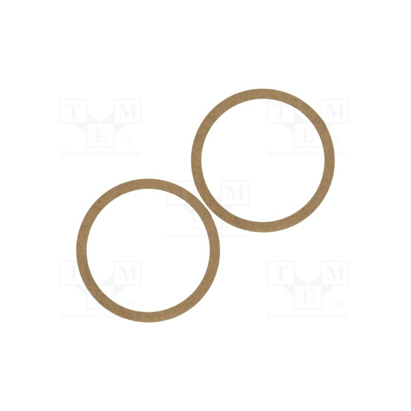 1 set x BASSER - PM16518S - Spacer ring, MDF, 165mm, 2pcs.