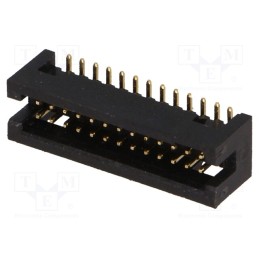 1 pcs x CONNFLY - DS1031-14-26S8B - Socket, IDC, male, PIN: 26, straight, SMT, gold flash, 1.27mm