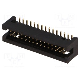 1 pcs x CONNFLY - DS1031-14-30S8B - Socket, IDC, male, PIN: 30, straight, SMT, gold flash, 1.27mm