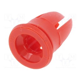 1 pcg x ROMIX - A15021 - Sleeve, 25pcs, Mercedes, OEM: 19882081, L: 13.5mm, polyamide, red
