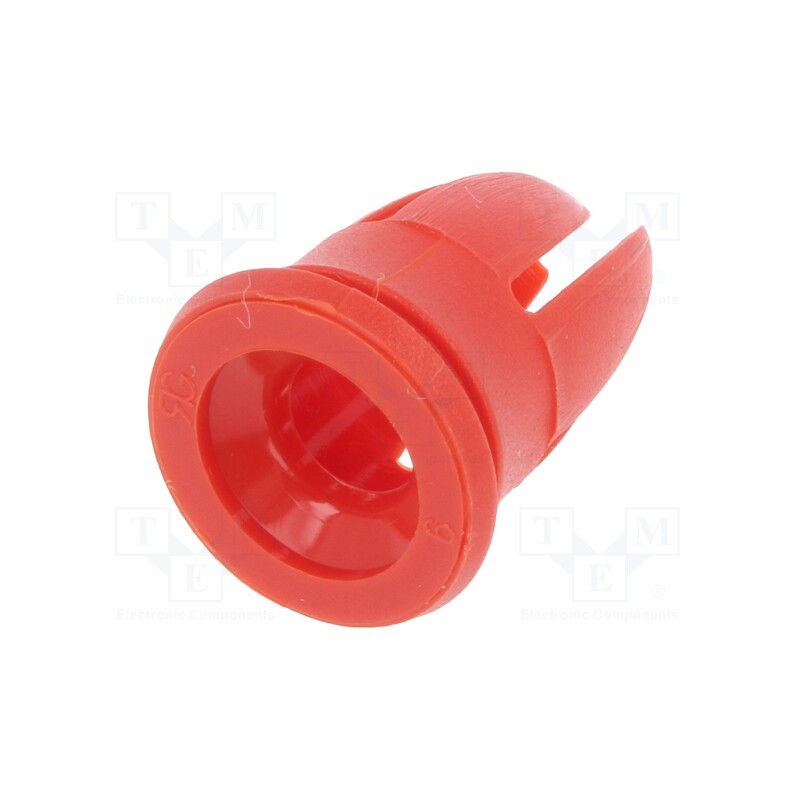 1 pcg x ROMIX - A15021 - Sleeve, 25pcs, Mercedes, OEM: 19882081, L: 13.5mm, polyamide, red