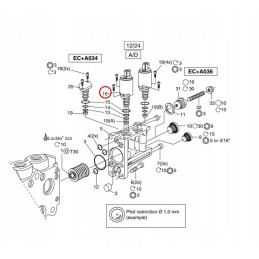 Parker solenoid pvc25 p70cf gen1 l90ls tm 58402 12v