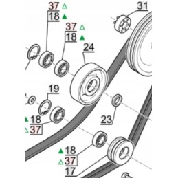 Manitou bearing 52506304