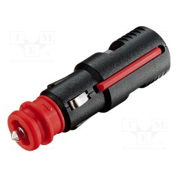1 pcs x PRO CAR - 67723010 - Cigarette lighter plug, screw terminal, 16A, Sup.volt: 12÷24VDC