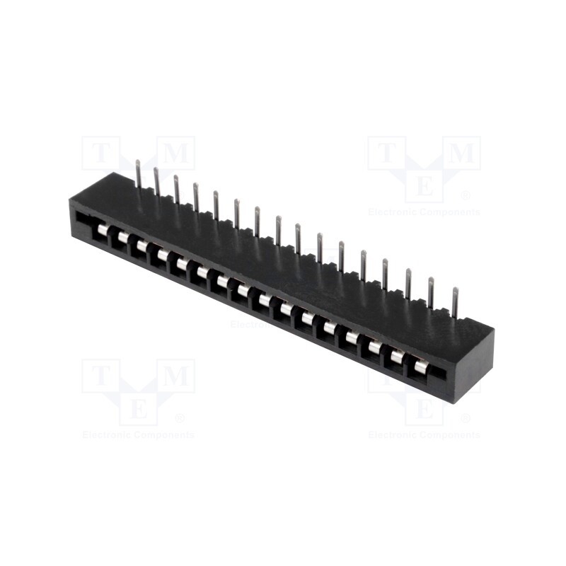 1 pcs x CONNFLY - DS1020-16RT1D - Connector: FFC/FPC, angled 90°, PIN: 16, Non-ZIF, THT, tinned, 20mΩ