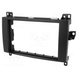 1 pcs x ACV - 281190-19-0 - Radio frame, Mercedes, 2 DIN, black