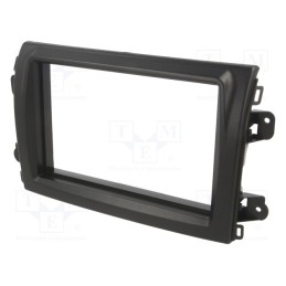 1 set x 4CARMEDIA - Spacer ring, MDF, 165mm, Subaru, impregnated,varnished, 2pcs.