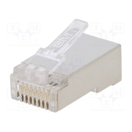 1 pcs x BM GROUP - BM01069 - Plug, RJ45, PIN: 8, Cat: 5e, shielded, Layout: 8p8c, for cable