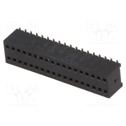 1 pcs x CONNFLY - DS1065-10-2*18S8BS - Socket, pin strips, female, PIN: 36, straight, 1.27mm, SMT, 2x18