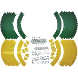 Set of knives for the 345 attachment