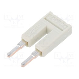 1 pcs x WAGO - 2002-402 - Bridge, ways: 2, grey, 2002, 800V, 25A, 2002