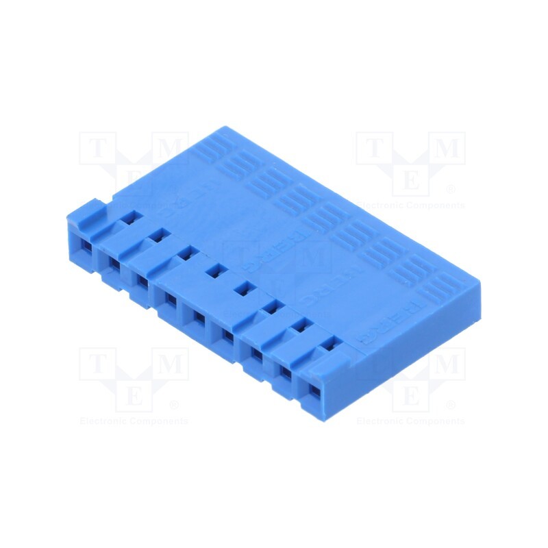 1 pcs x Amphenol Communications Solutions - 65240-009LF - Plug, wire-board, female, PIN: 9, w/o contacts, 2.54mm, for cable