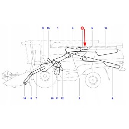 6237302m1 composite V-belt 4spb x 2140 lp