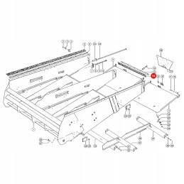Rubber cover Claas 605695 0 units
