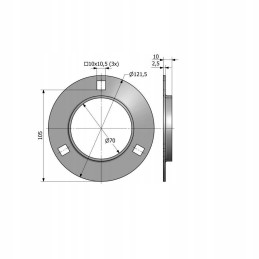 Bearing housing p 207 bizon anna 10 505899604