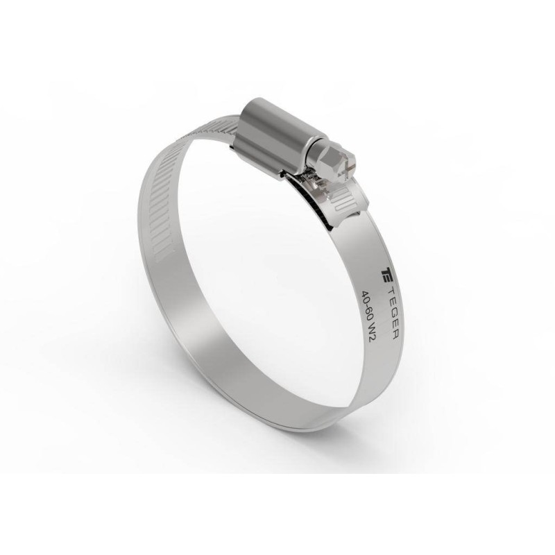 Reinforced clamp 40 60 worm clamp