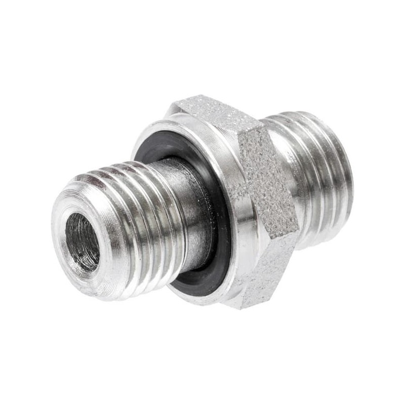 Straight connection with gasket 1 4 bsp m14x1 5