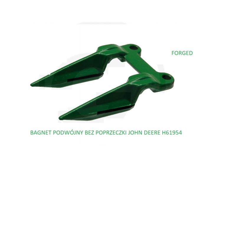 Double bayonet john deere h61954 z11298 forged
