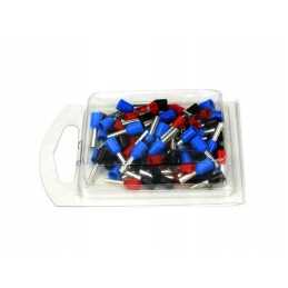 Sleeve terminals with insulation, mix, pack of 90 pcs