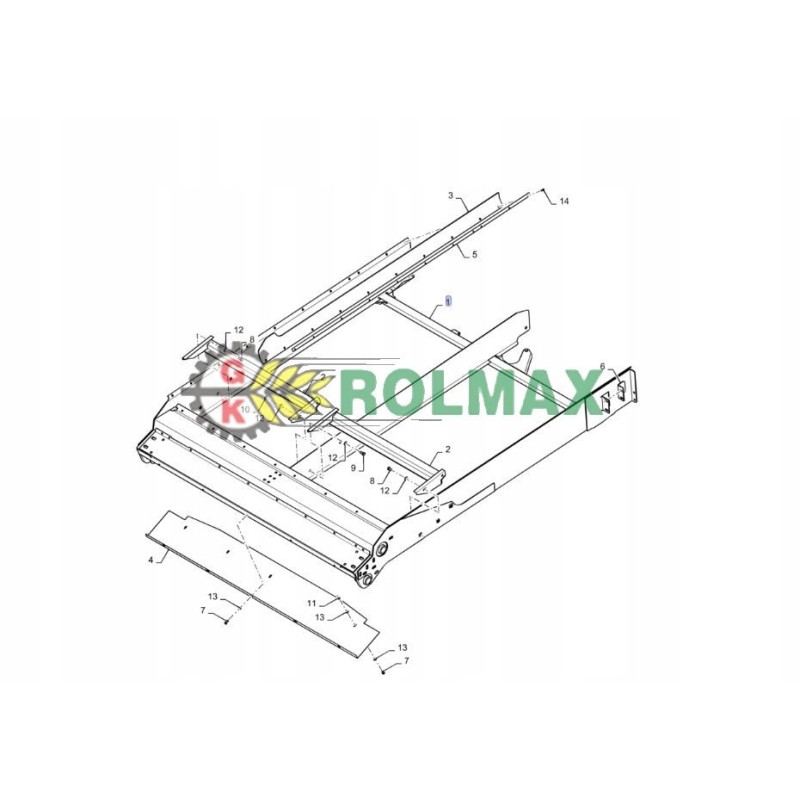 New Holland CX CSX Control Arm 84185571