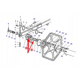 La355546510 swivel arm distance 51 61 x 1