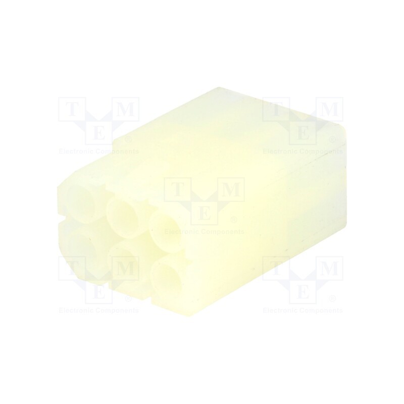 1 pcs x MOLEX - 19-09-1062 - Connector: wire-wire/PCB, plug, Standard .093', male/female