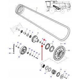 La12035071 shaker drive washer