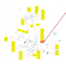 102012048 discharge pipe section