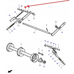 La322171250 tilt conveyor adjustment sleeve