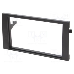 1 pcs x ACV - 281320-18-0 - Radio frame, Audi,Seat, 2 DIN, black