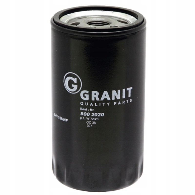 Engine oil filter 62mm 5017582 granite