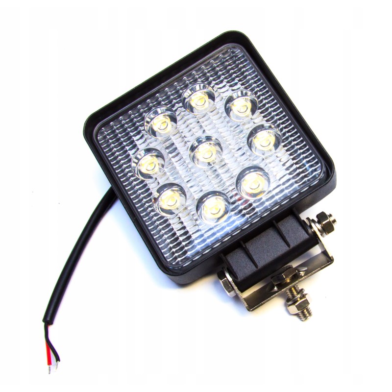 LED work lamp kw 9 led x 3w 27w 12v 24v