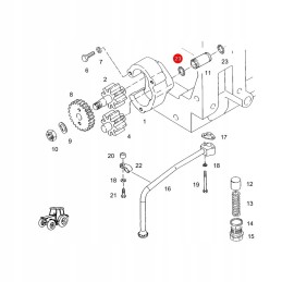 O-ring fendt f524200510050 original