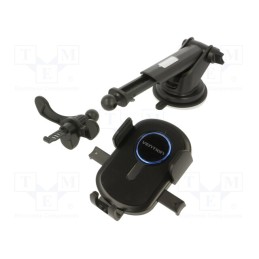 1 pcs x VENTION - KCVB0 - Car holder, black, air vent,for dashboard,for windscreen