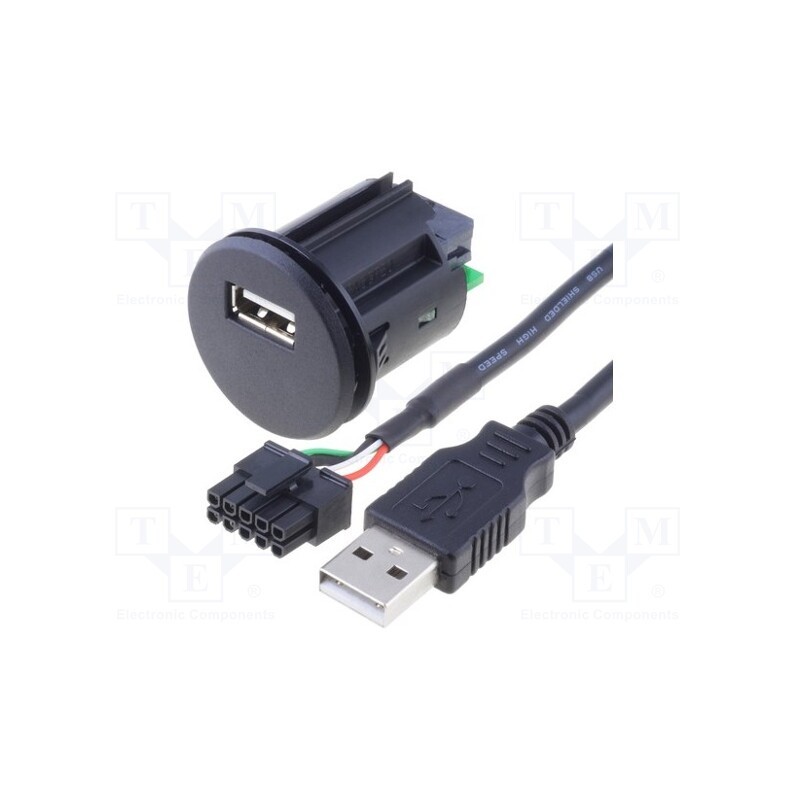 1 pcs x PER.PIC. - C0005-USB - Extender, USB A socket, 0.9m