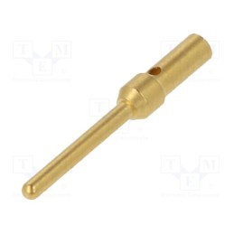 1 pcs x HARTING - 9670003576 - Contact, male, gold-plated, 0.33÷0.82mm2, 22AWG÷18AWG, Han® D-Sub